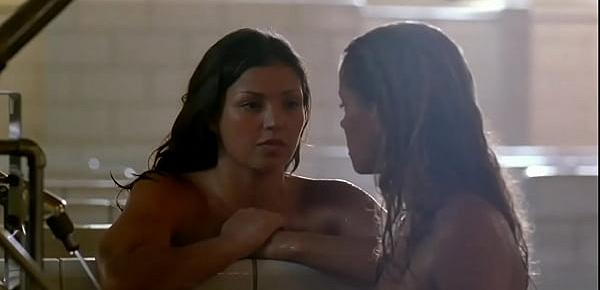  Sarah Laine and Sandra McCoy Full Nude Scene From Wild Things 3